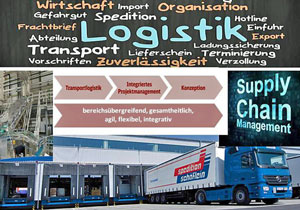 Supply Chain Managemen im Logistikgesamtsystem eingebettet